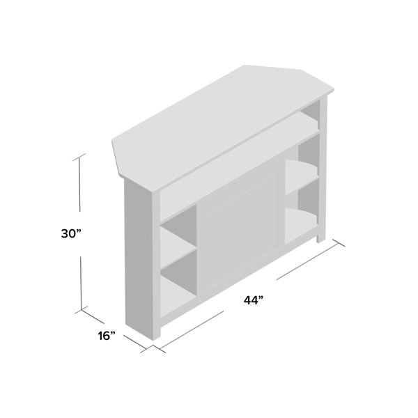 Darby Home Co Kneeland TV Stand for TVs up to 50" with Fireplace
